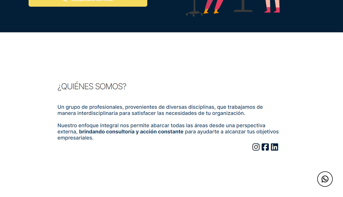 Ita Consultoria, RR HH, Diseño y desarrollo web