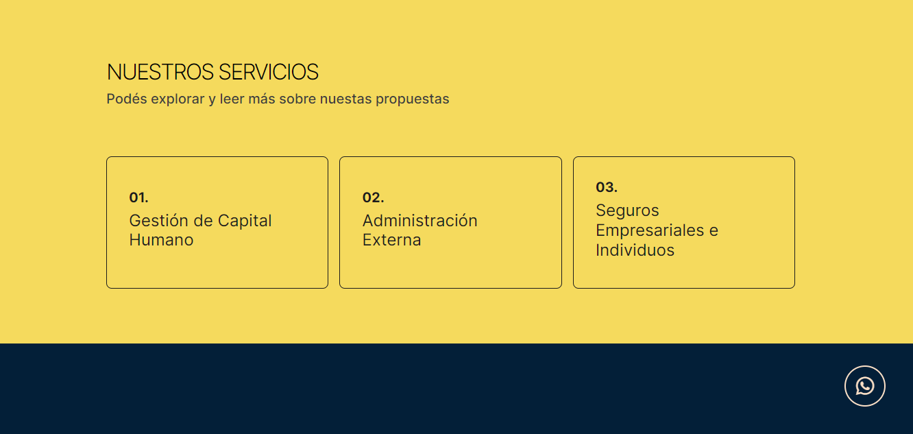 Ita Consultoria, RR HH, Diseño y desarrollo web